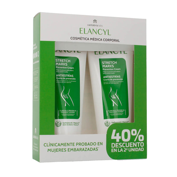 Elancyl Crema Prevención Antiestrías 200 ml Duplo