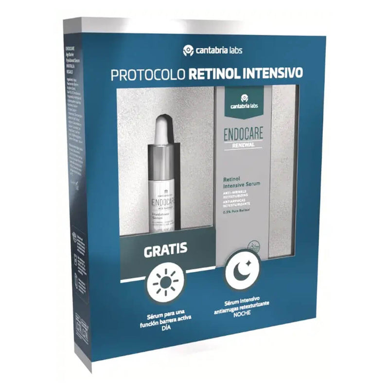 Cantabria Endocare Renewal Retinol Intensive Sérum 30 ml + Regalo Endocare Age Barrier Hyaluboost Sérum 10 ml Pack