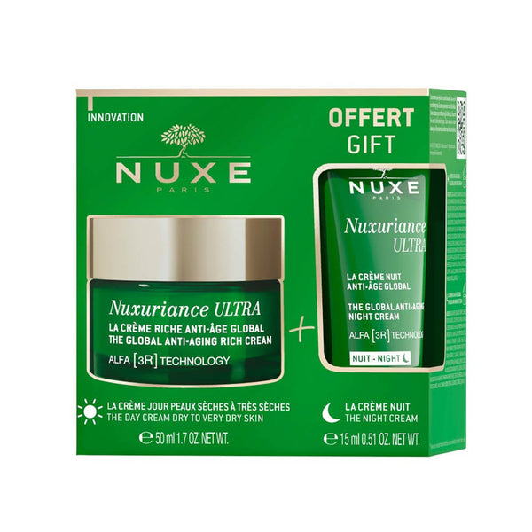 Nuxe Nuxuriance Ultra Crema Rica Antiedad Global 50 ml + Regalo Crema Noche 15 ml Pack