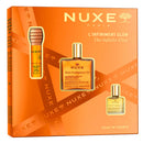 Nuxe L'Infiniment Glow Huile Or 50 ml + Huile Prodigeuse 15 ml+ Labial Miel 10 ml Pack