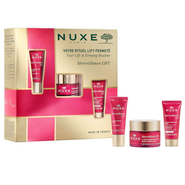 Nuxe Merveillance Lift Crema 50 ml + Regalo Contorno De Ojos  Y Crema De Noche Pack