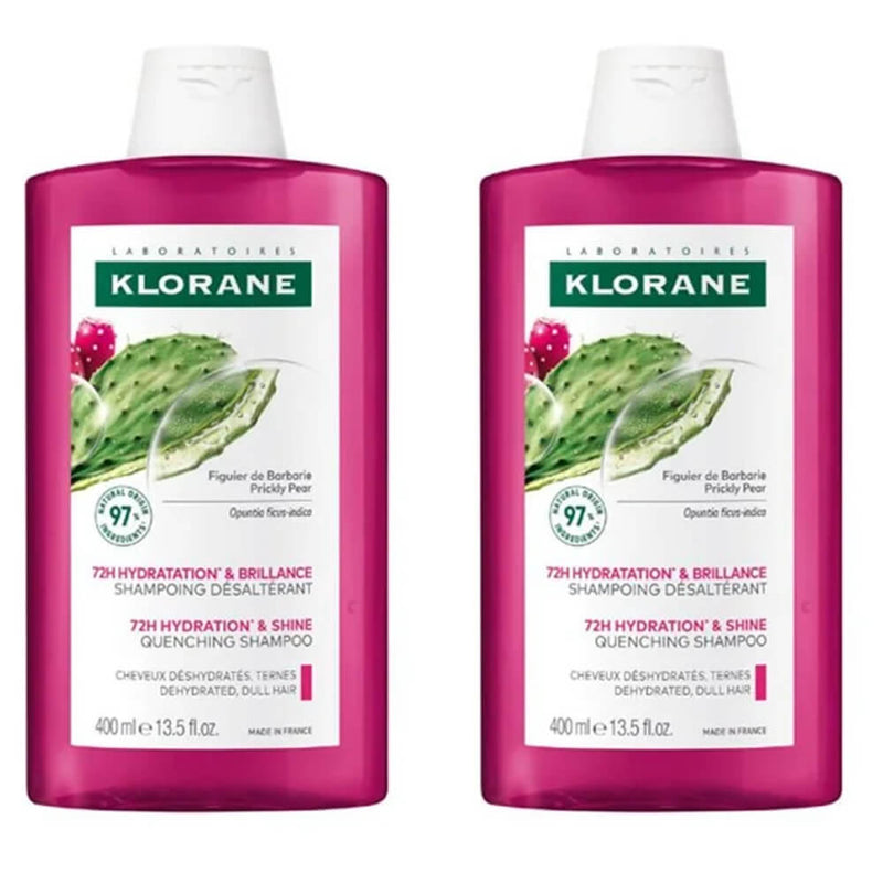 Klorane Champú Higo Barbaria Hidratante 400 ml Duplo