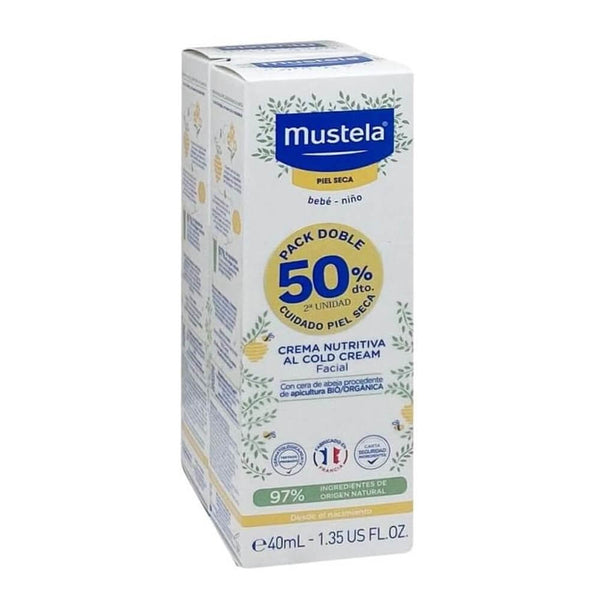 Mustela Cold Cream Facial 40 ml Duplo