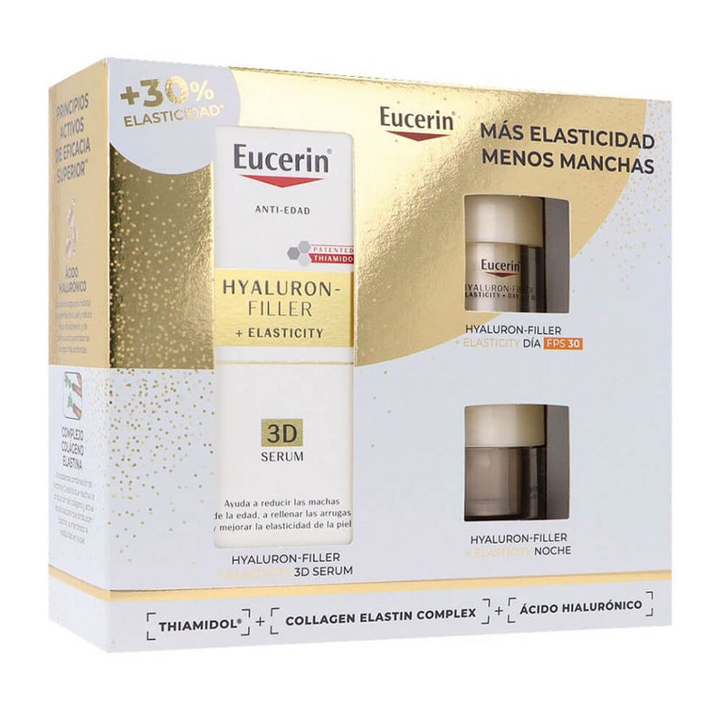 Eucerin Hyaluron Filler Elasticity 3D Sérum 30 ml + Regalo Crema De Dia Y Noche 20 ml Pack
