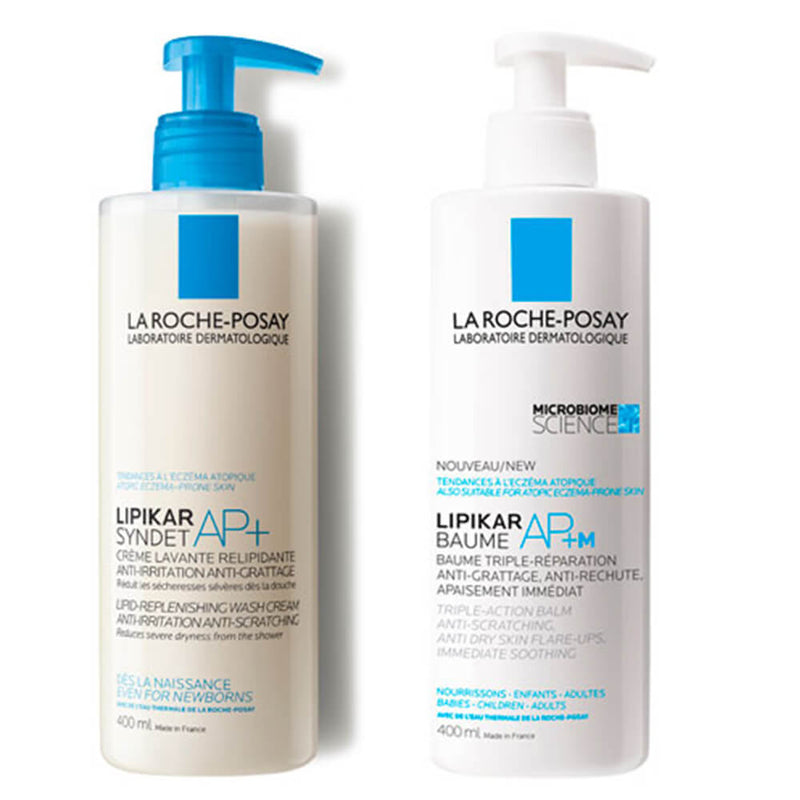 La Roche Posay Lipikar Syndet 400 ml + Baume 400 Ml Pack