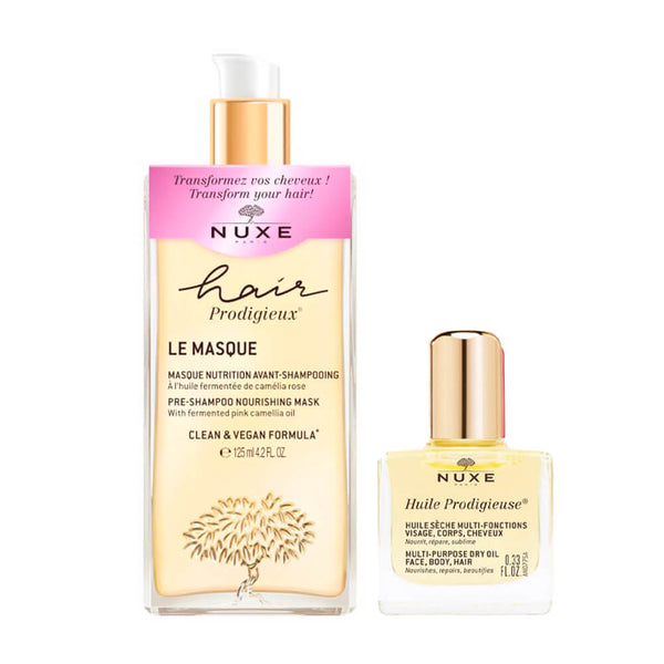 Nuxe Hair Prodigieux Mascarilla Nutricion Prechampu 125 ml + Regalo Huile Prodigieuse 10ml