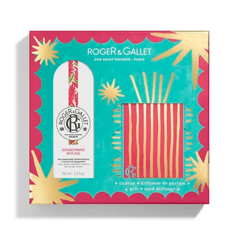 Roger & Gallet Gingembre Rouge Colonia 100 ml + Mikado Pack