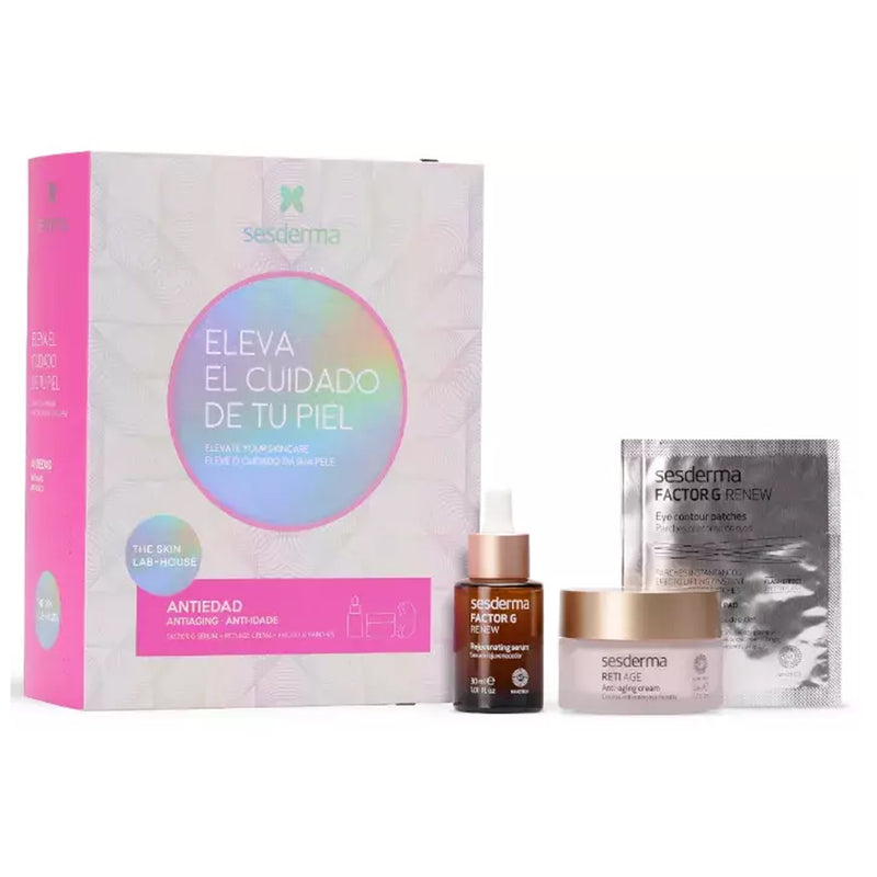 Sesderma Antiedad Factor G Serum + Reti Age Crema + Factor G Parches