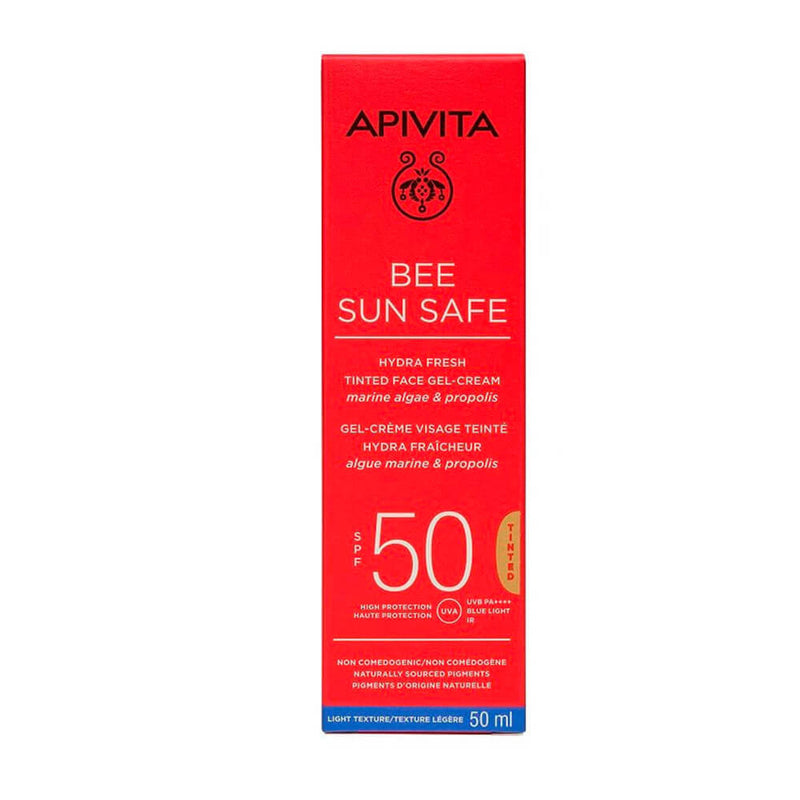 Apivita Bee Sun Safe Fresh Gel-Crema Con Color Spf50 50 ml