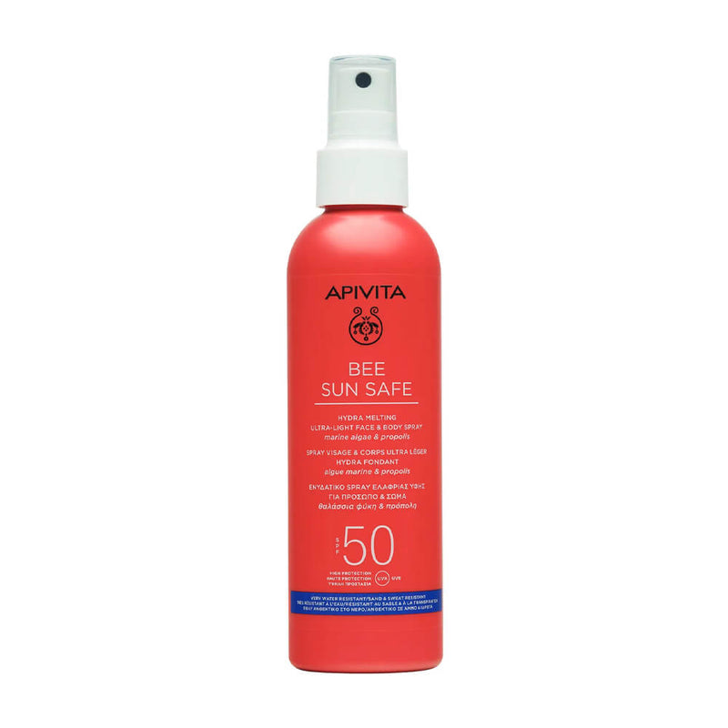 Apivita Bee Sun Safe Spf50+ Spray Adulto Cara Y Cuerpo 200 ml