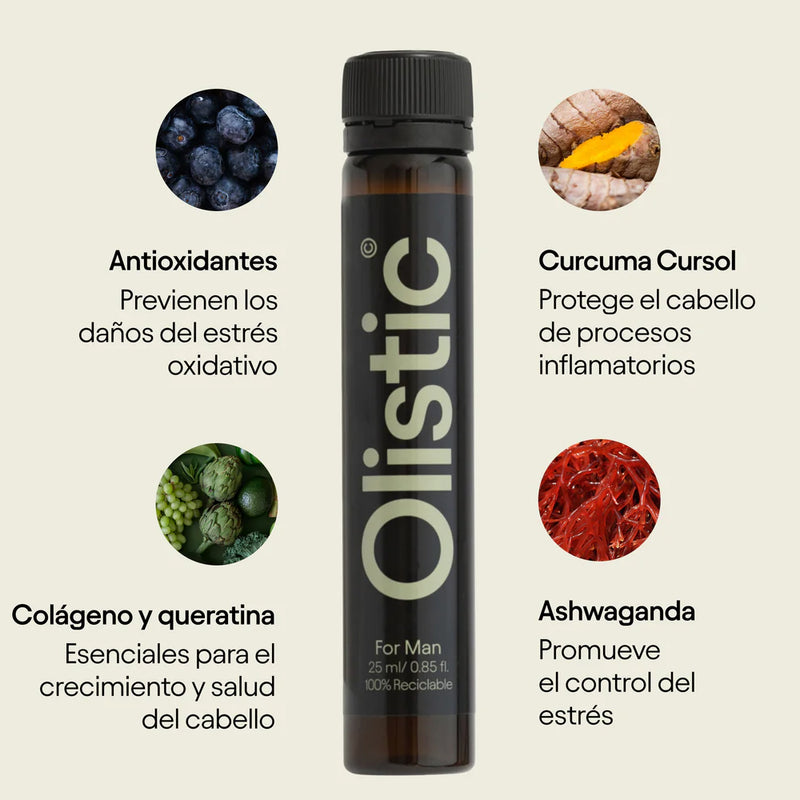 Olistic Men 28 Dosis Bebibles Triplo