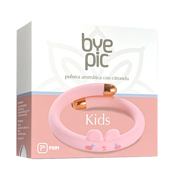 Prim Bye Pic Pulsera Kids Antimosquitos Rosa Conejo