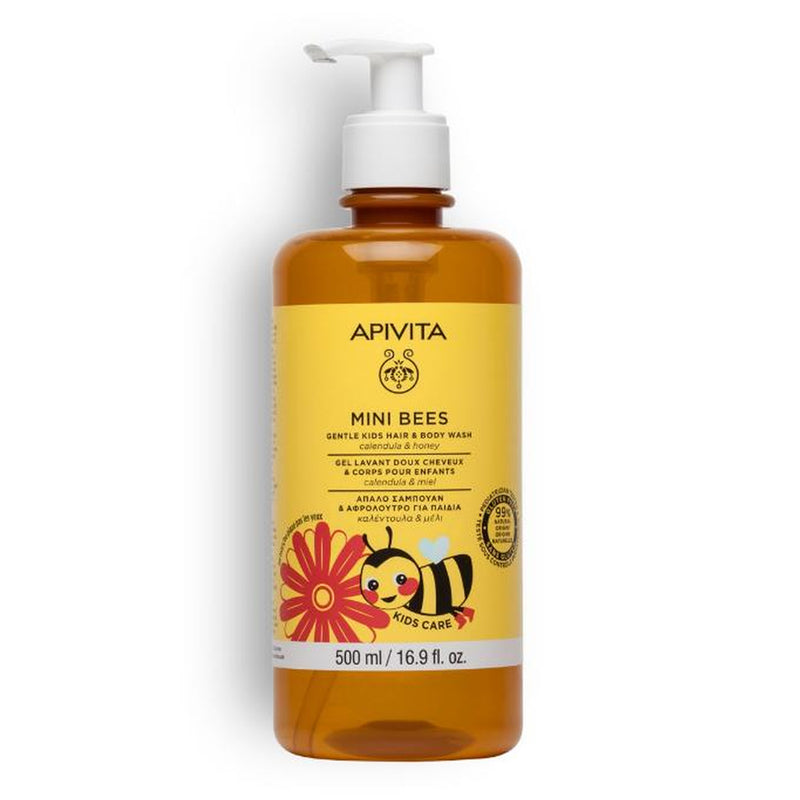 Apivita Mini Bees Kids Gel Naranja Y Miel 500 ml