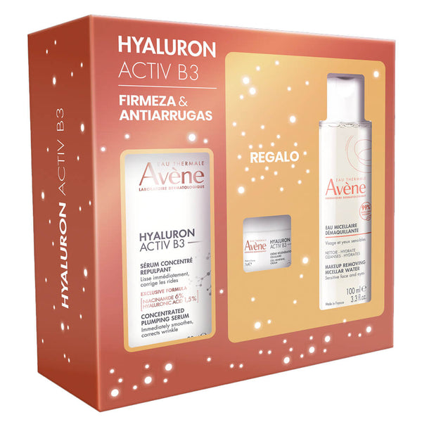 Avene Hyaluron Activ B3 Sérum Concentrado Voluminizador 30 ml + Regalo Hyaluron Active B3 Crema  7 ml y Agua Micelar 100 ml