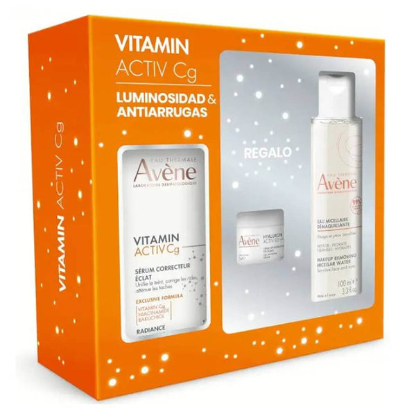 Avene Vitamin Activ Cg Sérum Luminosidad Corrector 30 ml + Regalo Hyaluron Active B3 Crema  7 ml y Agua Micelar 100 ml