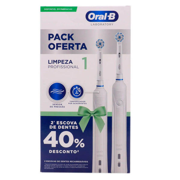 Oral-B Cepillo Electrico Limpieza Profesional 1 Duplo 40% 2ª unidad