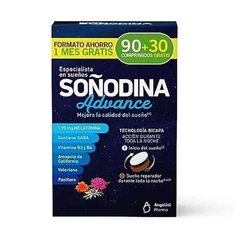 Soñodina Advance 90 Comprimidos + Regalo 30 comprimidos