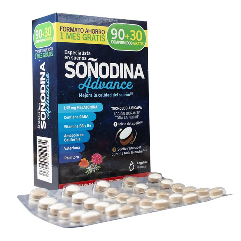 Soñodina Advance 90 Comprimidos + Regalo 30 comprimidos