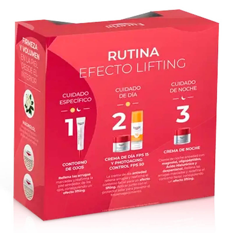 Eucerin Hyaluron Filler Volume Lift Crema Dia Piel Normal Mixta  50 ml + Regalo Contorno de Ojos 15 ml