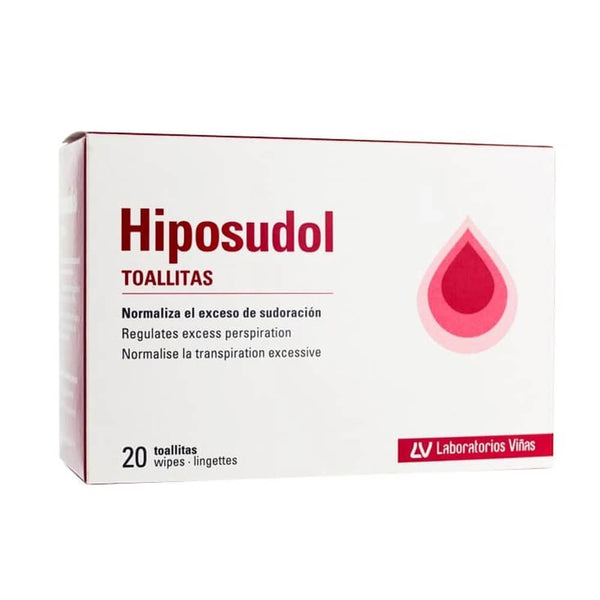 Hiposudol Toallitas 20 Toallitas