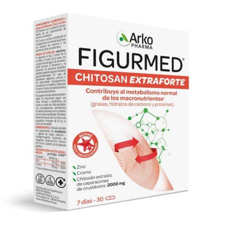 Arkodiet Chitosan Extraforte 500 Mg 30 Cápsulas