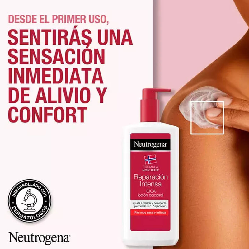 Neutrogena Corporal Loción Roja 750 ml Duplo