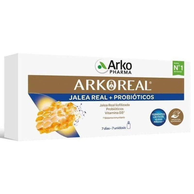 Arkobiotics Jalea Real Y Defensas Adultos 7 Unidosis