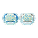 Philips Avent Chupetes Ultra Air Nocturnos Azules 6-18M 2 Unidades