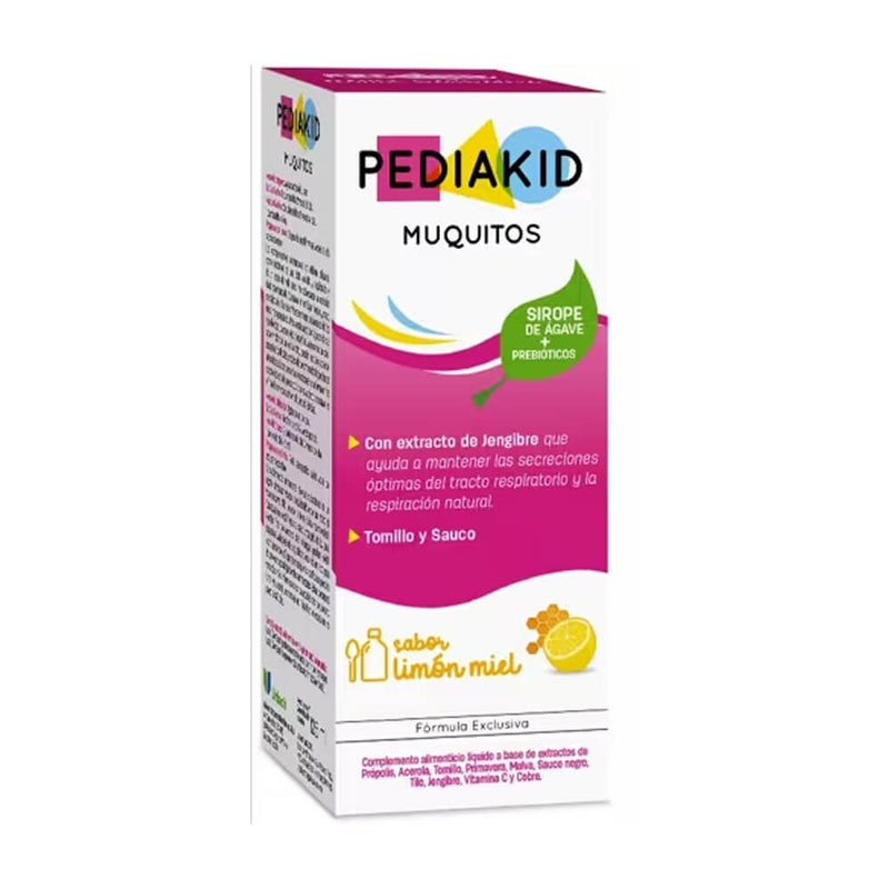 Pediakid Muquitos Jarabe Limón Miel 125 ml