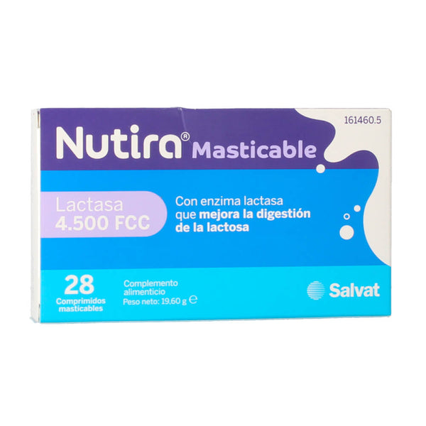 Nutira Lactasa 28 Comprimidos Masticables