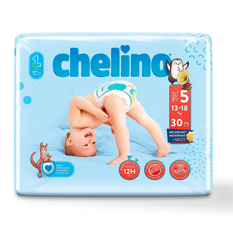 Chelino Fashion & Love Pañal T.5 13-18 Kg 30 Unidades