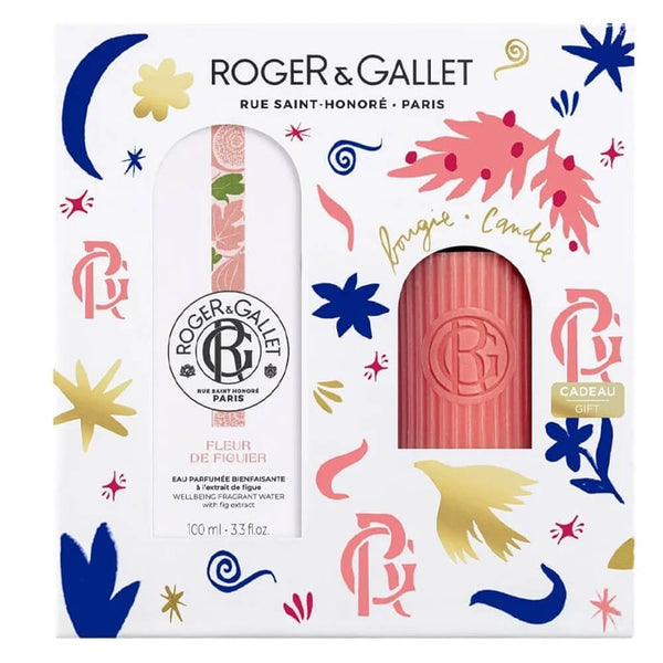 Roger & Gallet Fleur Figuier Colonia 100 ml + Regalo Vela Perfumada 100 gr Pack