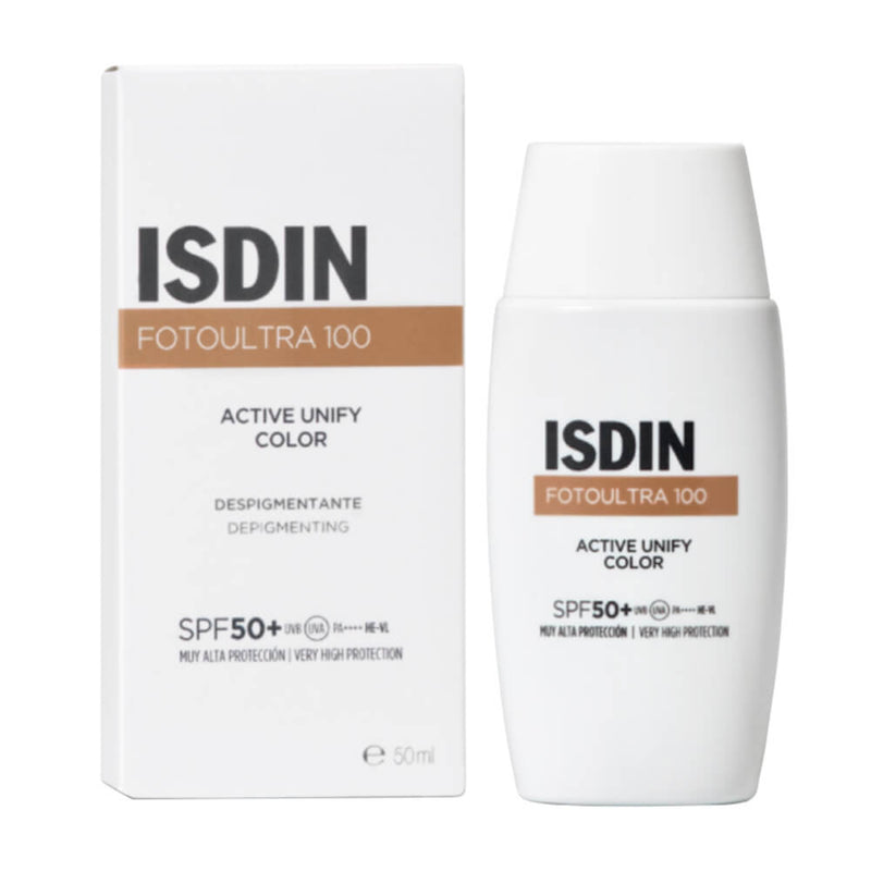 Isdin Fotoultra 100 Fusion Fluid Active Unify Color 50 ml