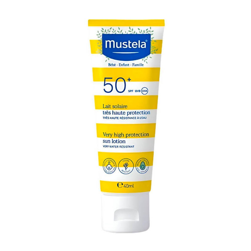 Mustela Solar Spf50+ Leche Facial 40 ml