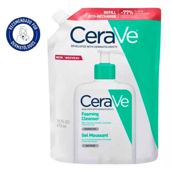 Cerave Limpiador Espumoso Refill 473 ml