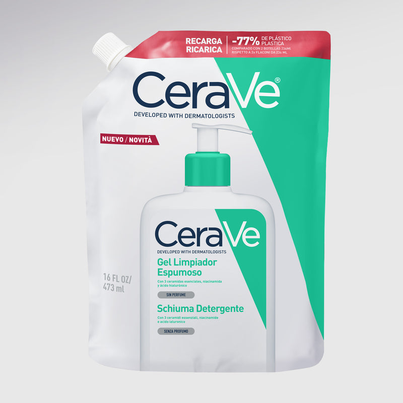 Cerave Limpiador Espumoso Refill 473 ml