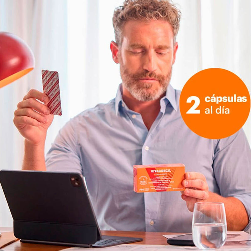 Vitacrecil Complex Forte 60 Capsulas Triplo