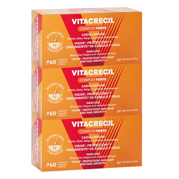 Vitacrecil Complex Forte 60 Capsulas Triplo