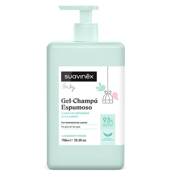 Suavinex Pediatric Gel-Champú Espumoso 750 ml