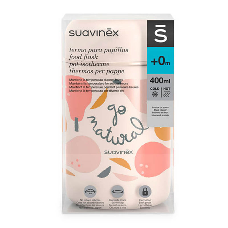 Suavinex Termo Para Papillas Peras Niña 400 ml