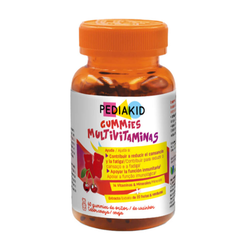 Pediakid Gummies Multivitaminas 60 Gominolas Cereza