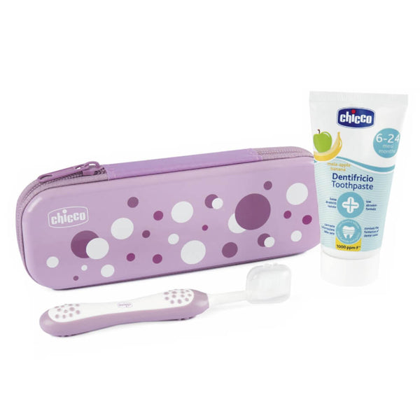 Chicco Set Dental Rosa 6-36M