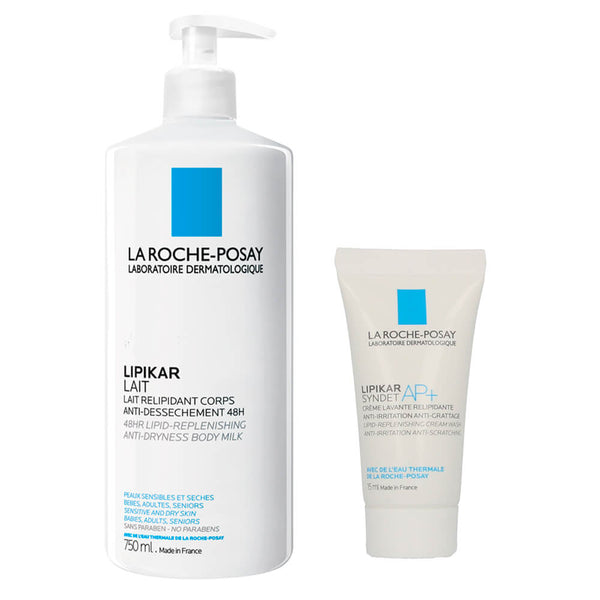 La Roche Posay Lipikar Leche 750 ml + Regalo Crema Lipikar Sydnet AP+ 15 ml