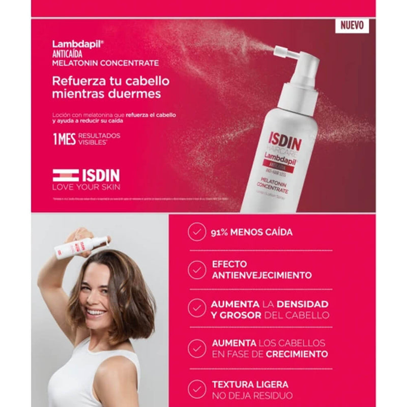 Isdin Lambdapil Anticaída Melatonin Spray 100 ml