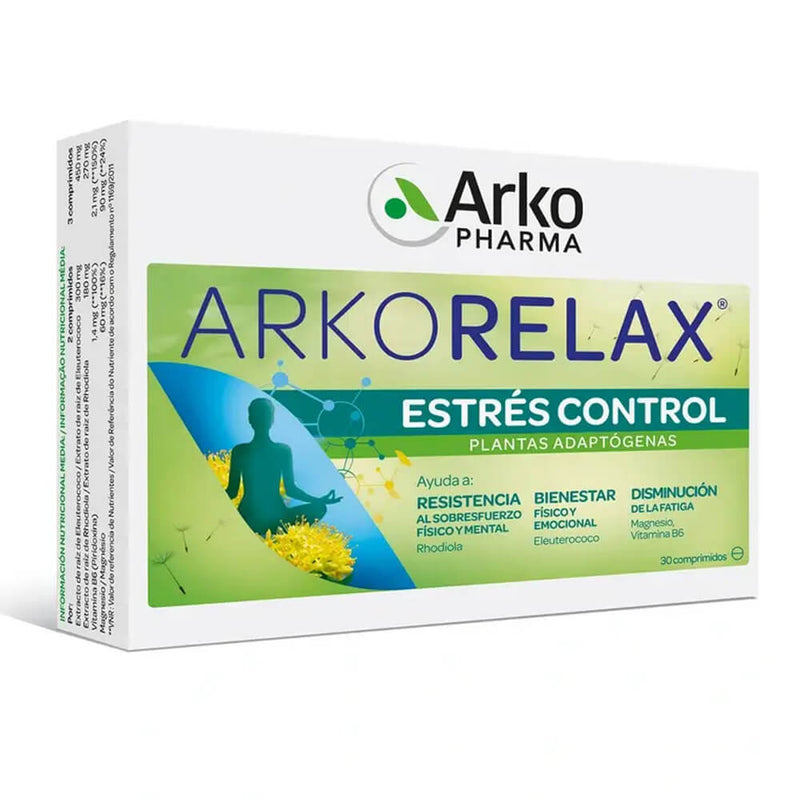Arkorelax Estrés 30 Cápsulas