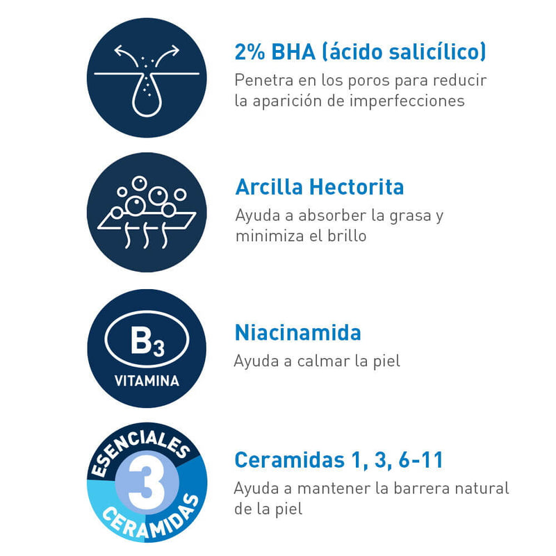 Cerave Limpiador Control Imperfecciones 236 ml