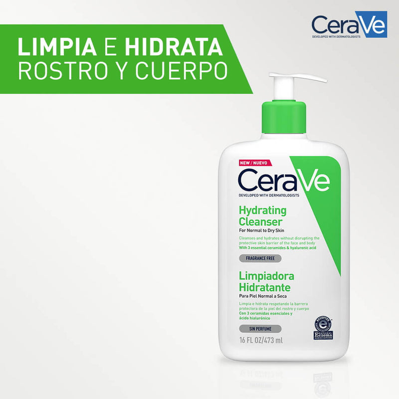 Cerave Limpiadora Hidratante 473 ml