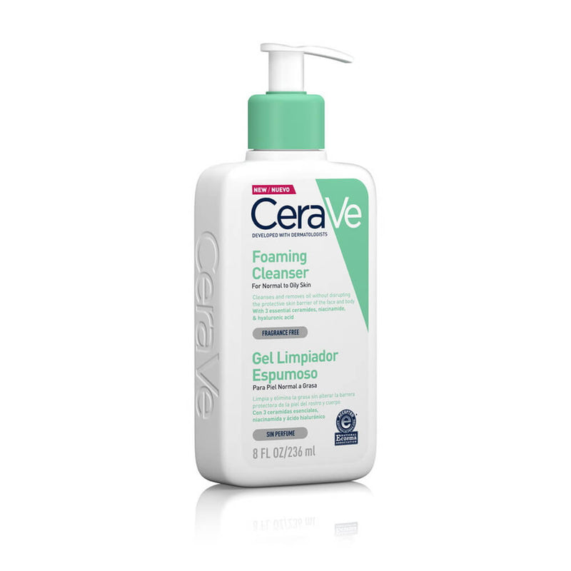 Cerave Gel Limpiador Espumoso 236 ml