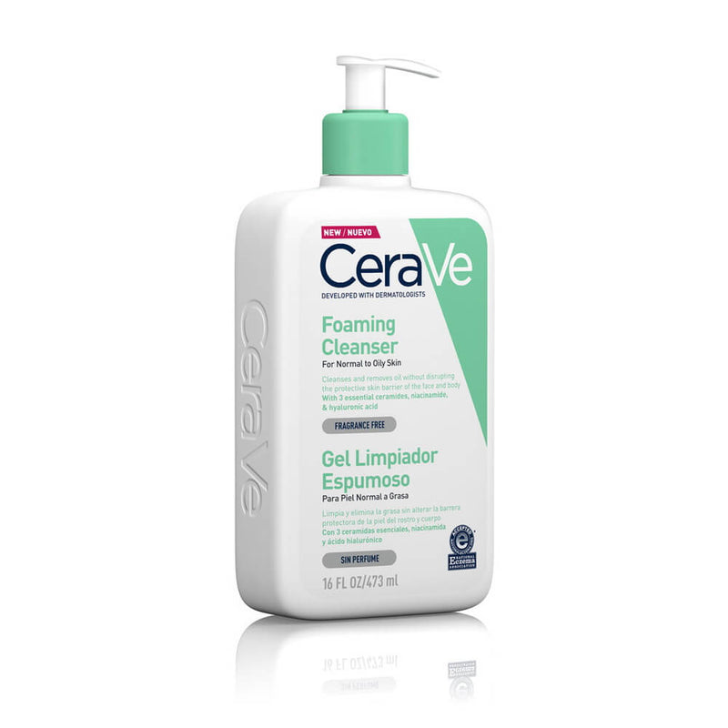 Cerave Gel Limpiador Espumoso 473 ml