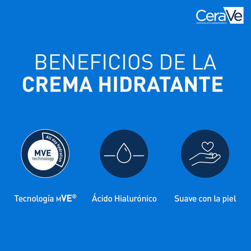 Cerave Crema Hidratante Piel Seca 170 Gr
